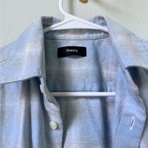 Theory Flannel Shirt Jacket